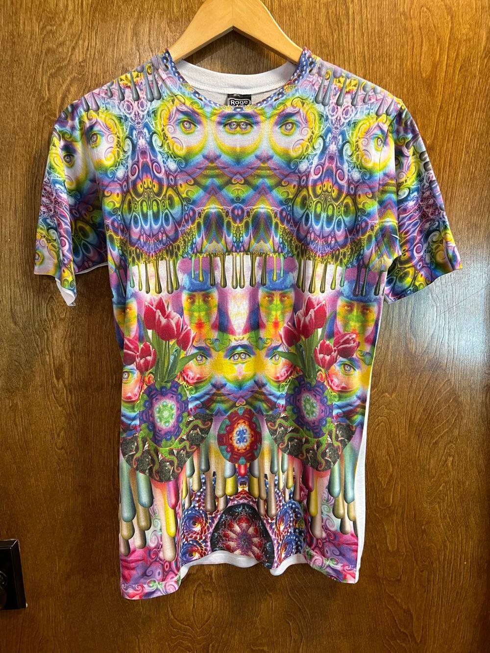 Rage Junkie Psychoactive Supreme T-Shirt sze XS